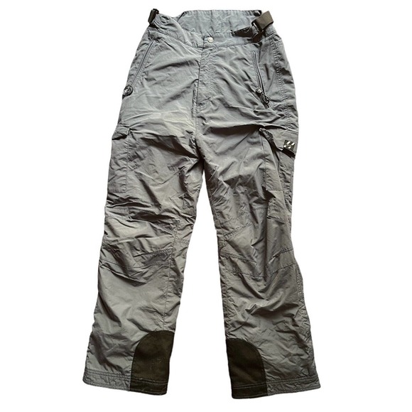 OTIS the rugged bear Gray Insulated Ski Nylon Pant Snow Boarding Skiing Size 18 - Picture 1 of 9